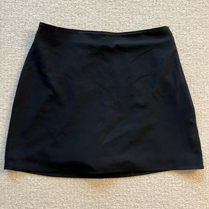 Black mini skort!